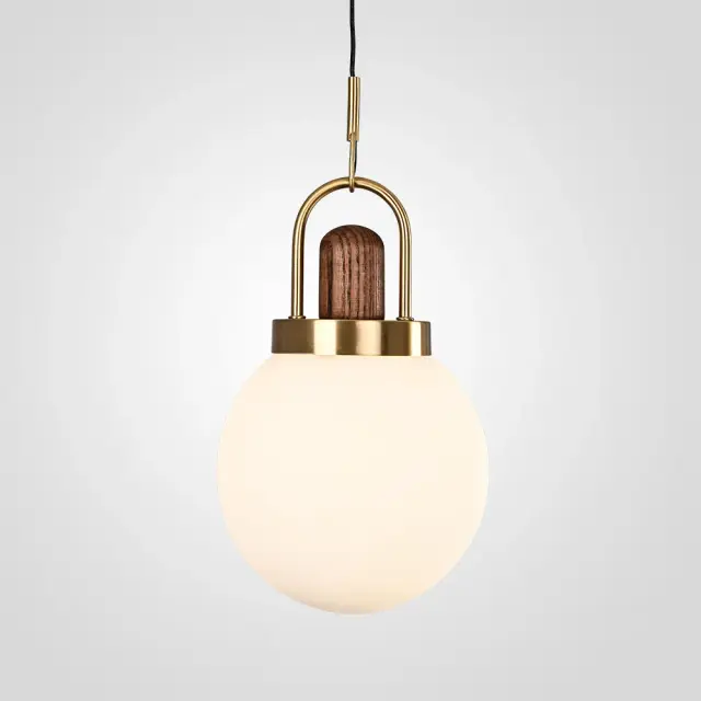 Светильник Imperium Loft 191841-26 ARC GLOBE — латунь