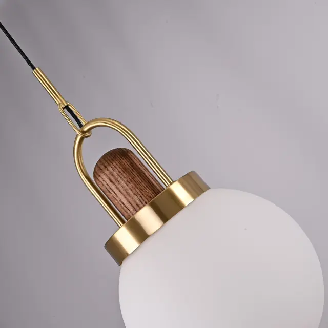 Светильник Imperium Loft 191841-26 ARC GLOBE — латунь, ракурс 4