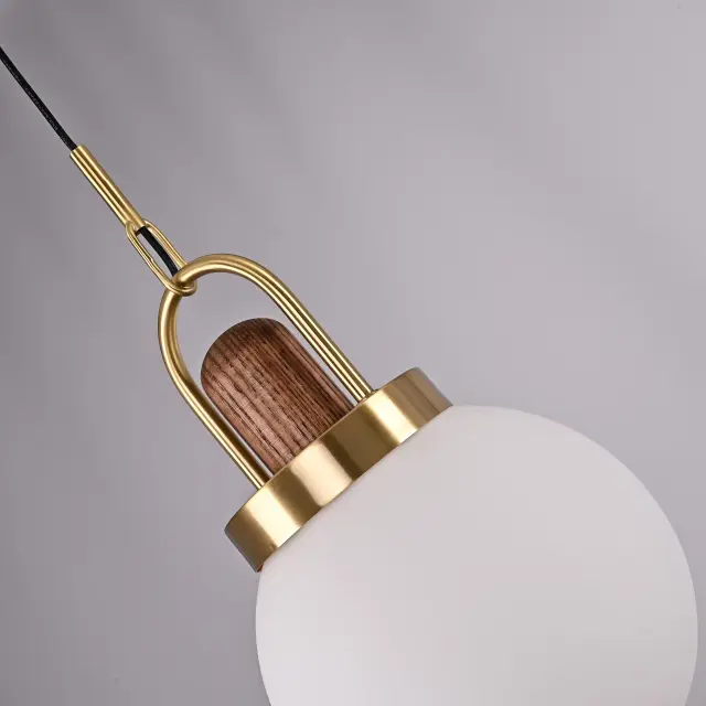 Светильник Imperium Loft 191841-26 ARC GLOBE — латунь, ракурс 7