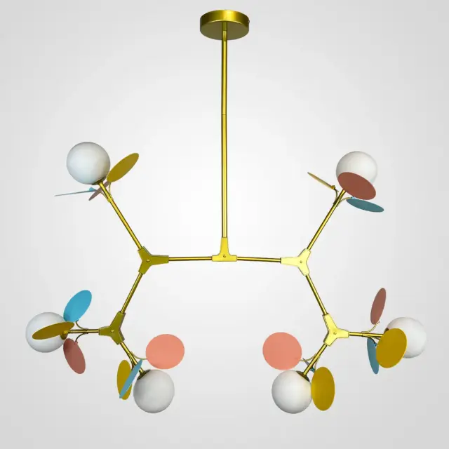 Люстра Imperium Loft 191898-26 MATISSE — белый