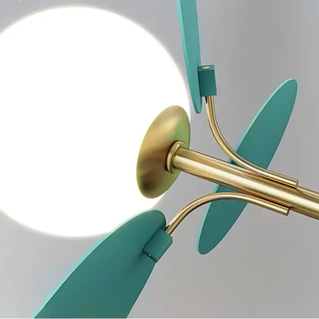 Люстра Imperium Loft 191899-26 MATISSE — золотой, ракурс 2