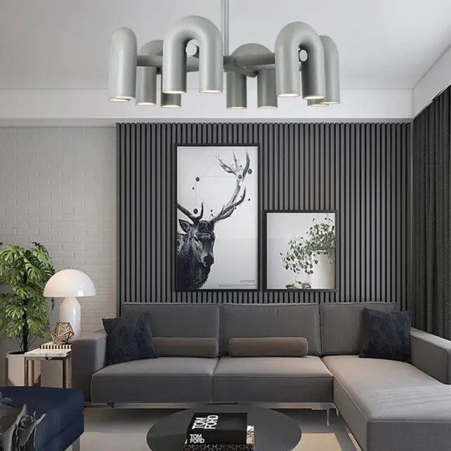 Люстра Imperium Loft 192009-23 FANNY — серый, ракурс 25