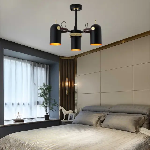 Люстра Imperium Loft 192854-26 BULLET — черный, ракурс 7