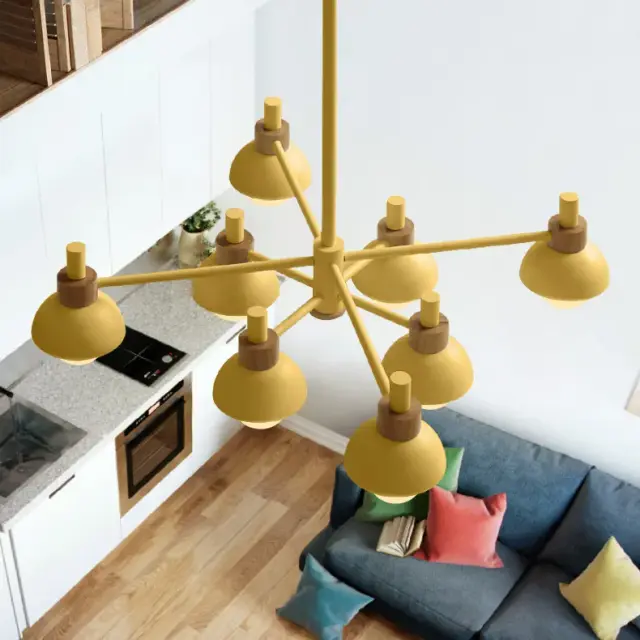 Люстра Imperium Loft 193150-26 FANTA — зеленый, ракурс 10