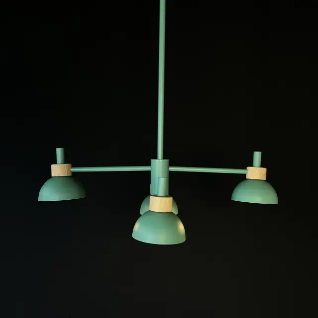 Люстра Imperium Loft 193153-26 FANTA — зеленый, ракурс 3