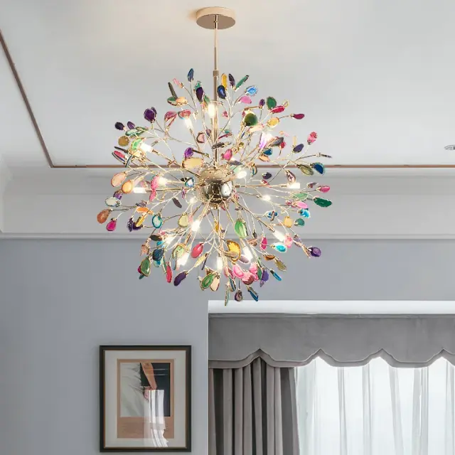 Люстра Imperium Loft 193384-23 AGATE — латунь, ракурс 17