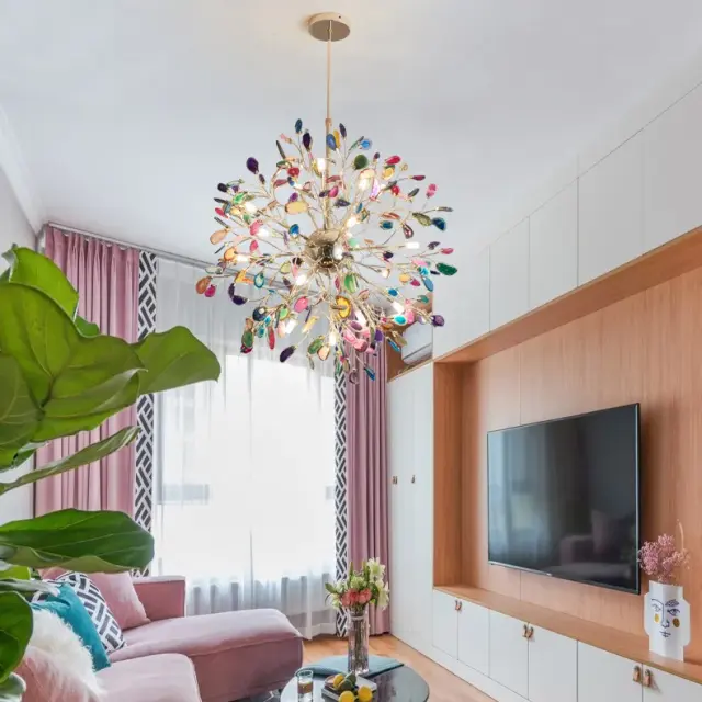Люстра Imperium Loft 193384-23 AGATE — латунь, ракурс 22