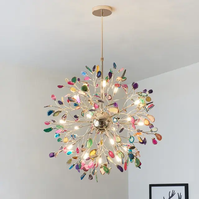 Люстра Imperium Loft 193384-23 AGATE — латунь, ракурс 3