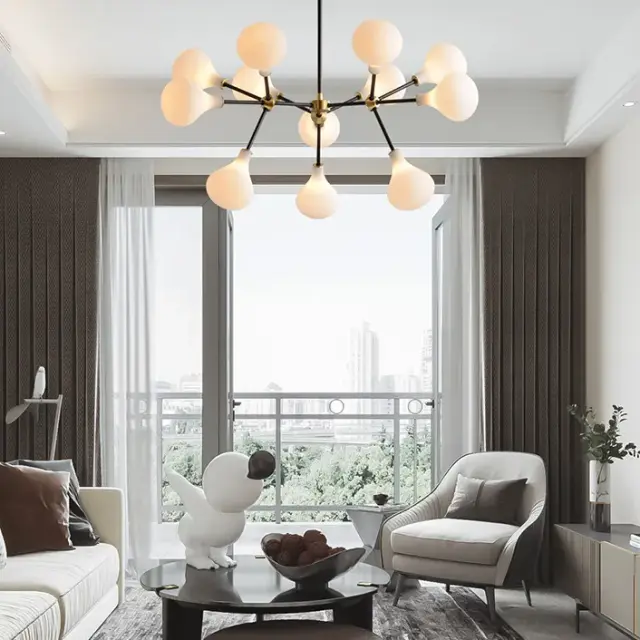 Люстра Imperium Loft 193416-23 ANKER — латунь, ракурс 12