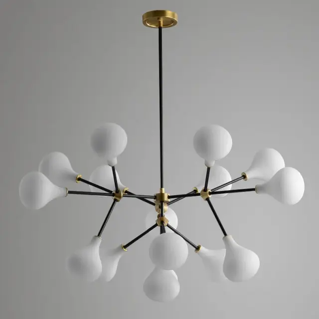 Люстра Imperium Loft 193416-23 ANKER — латунь, ракурс 6