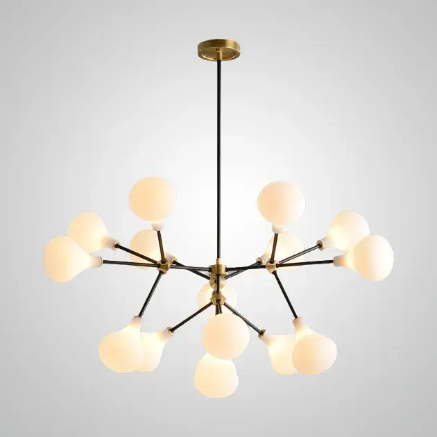 Люстра Imperium Loft 193417-23 ANKER — латунь, ракурс 4
