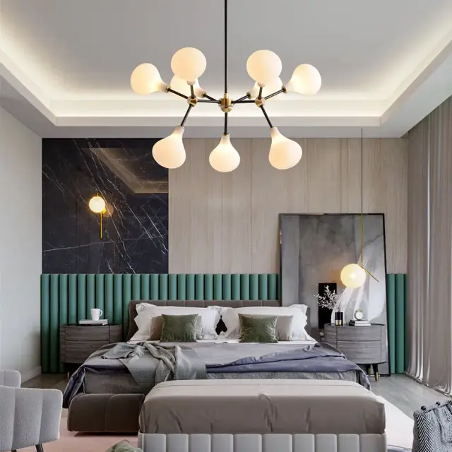 Люстра Imperium Loft 193418-23 ANKER — латунь, ракурс 9