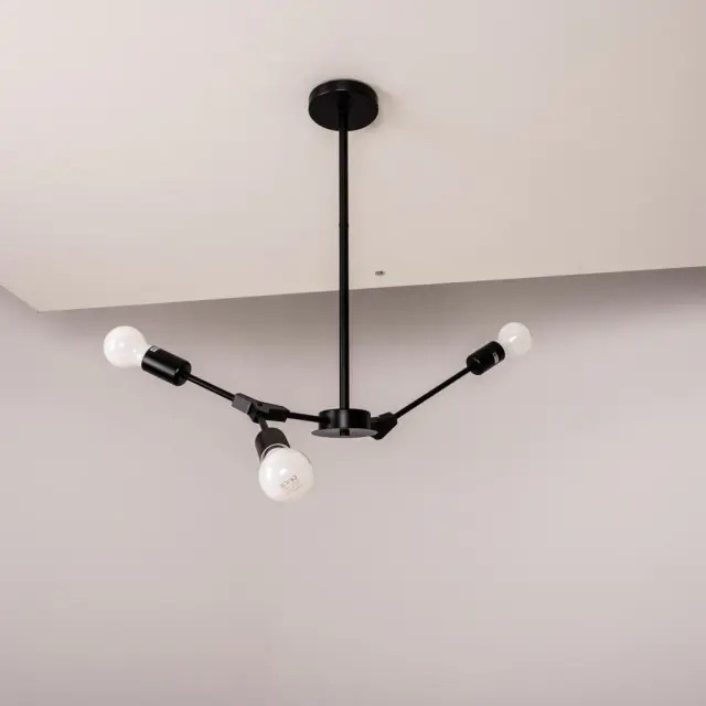 Люстра Imperium Loft 193586-26 LATE — черный, ракурс 12