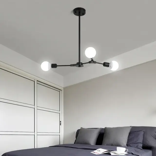 Люстра Imperium Loft 193586-26 LATE — черный, ракурс 21