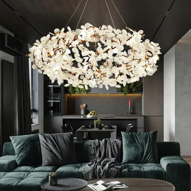 Люстра Imperium Loft 194943-23 CARAMELLY — латунь, ракурс 13
