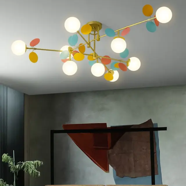 Люстра Imperium Loft 194948-23 MATISSE — золотой, ракурс 18