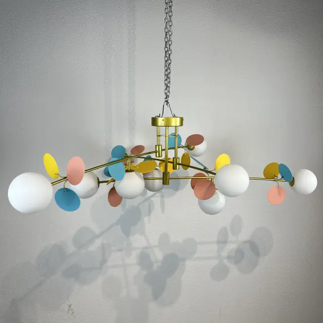 Люстра Imperium Loft 194952-23 MATISSE — золотой, ракурс 24