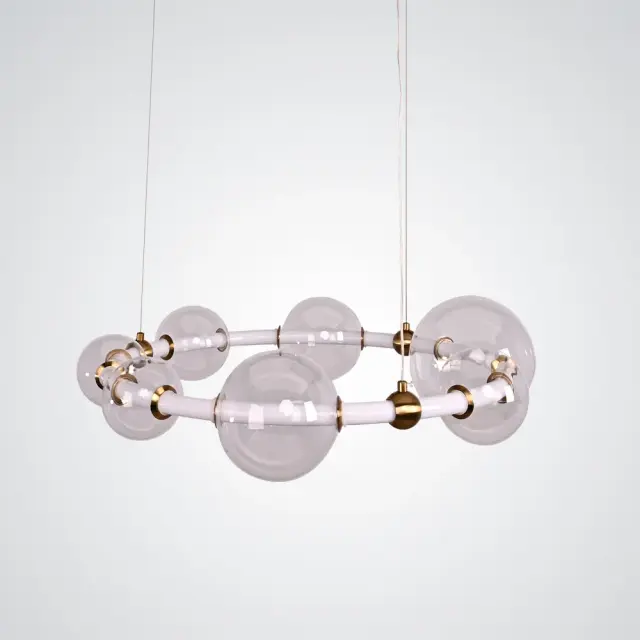 Светильник Imperium Loft 195004-23 SESSA RING — латунь