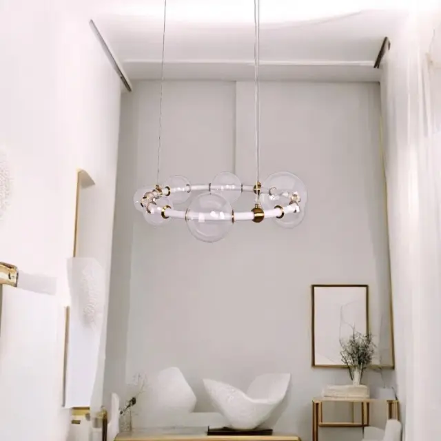Светильник Imperium Loft 195004-23 SESSA RING — латунь, ракурс 12