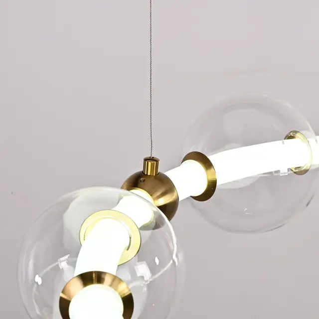 Светильник Imperium Loft 195005-23 SESSA RING — латунь, ракурс 12