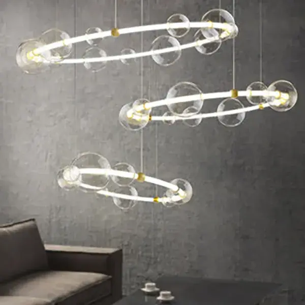 Светильник Imperium Loft 195005-23 SESSA RING — латунь, ракурс 6