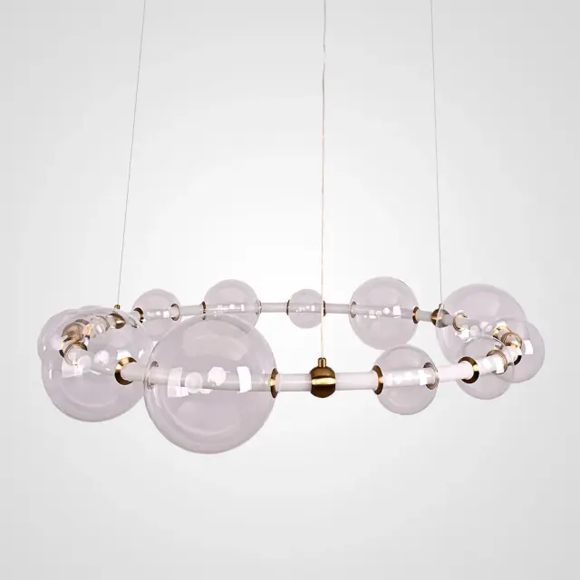 Светильник Imperium Loft 195006-23 SESSA RING — латунь