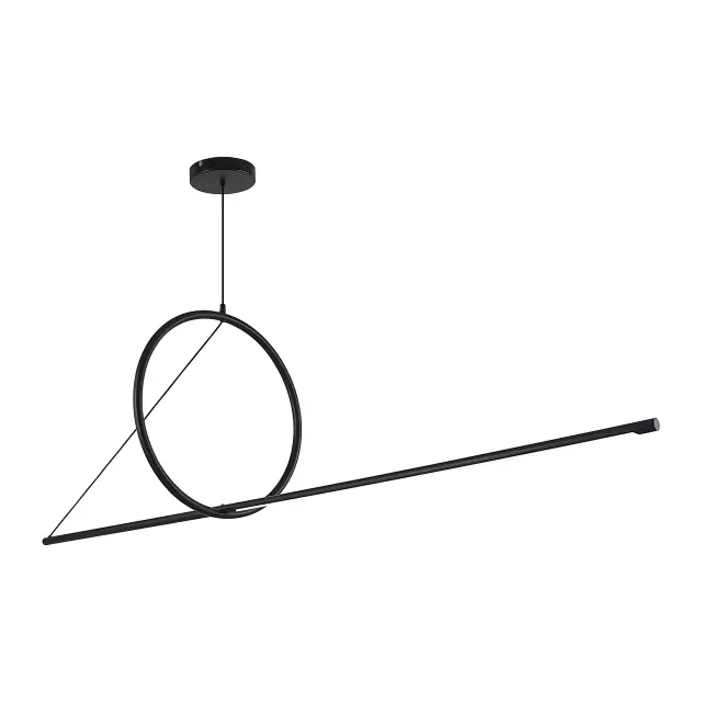 Светильник Imperium Loft 202723-23 SUSPENSION C.E.T. — черный, ракурс 23