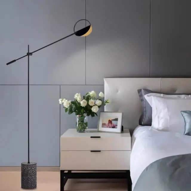 Торшер Imperium Loft 203594-22 BOLIA LEAVES — латунь, ракурс 11