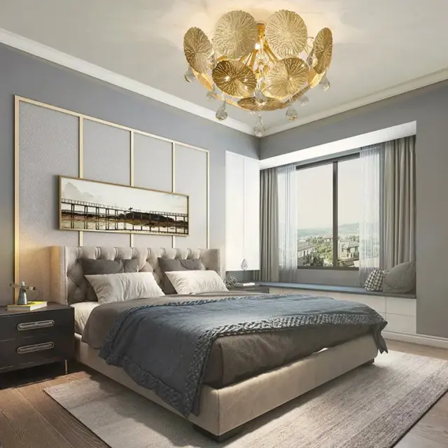 Люстра Imperium Loft 203836-26 INCA — латунь, ракурс 13