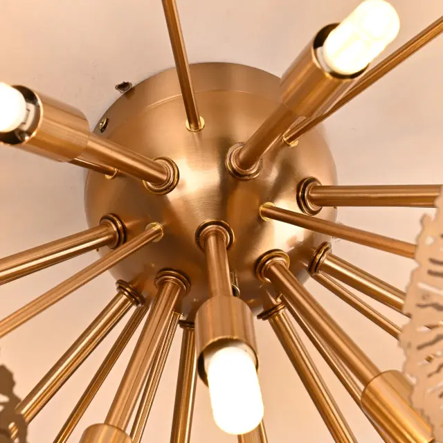 Люстра Imperium Loft 203836-26 INCA — латунь, ракурс 4