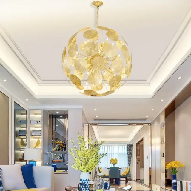Светильник Imperium Loft 203837-26 INCA — латунь, ракурс 18