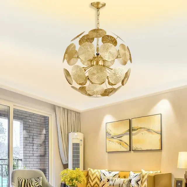 Светильник Imperium Loft 203837-26 INCA — латунь, ракурс 19