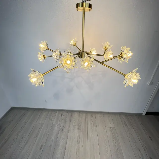 Люстра Imperium Loft 203939-26 LOTOS — золотой, ракурс 7