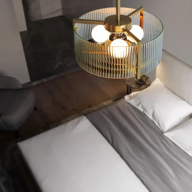 Люстра Imperium Loft 204076-26 LUSSA — золотой, ракурс 3