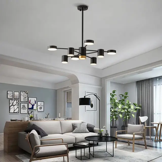 Люстра Imperium Loft 204088-26 MERILL — черный, ракурс 3