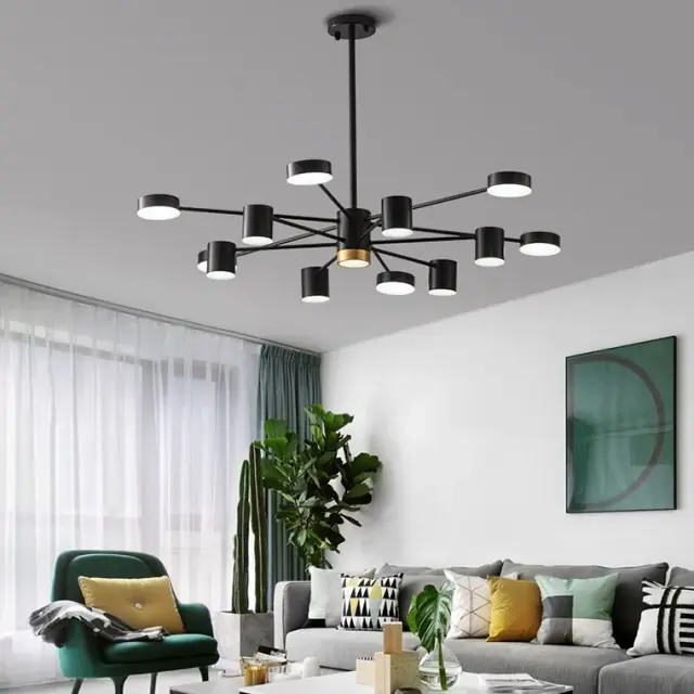 Люстра Imperium Loft 204088-26 MERILL — черный, ракурс 6