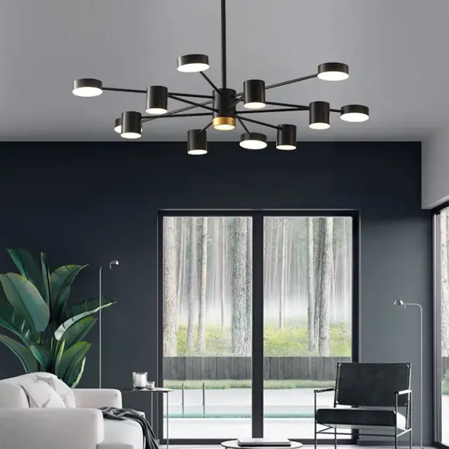 Люстра Imperium Loft 204088-26 MERILL — черный, ракурс 8
