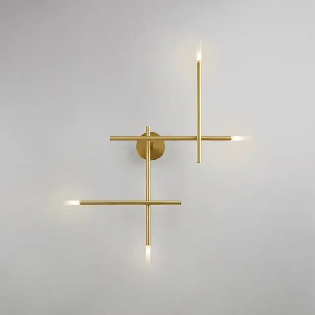 Бра Imperium Loft 207739-26 TRAVERSE — золотой, ракурс 2