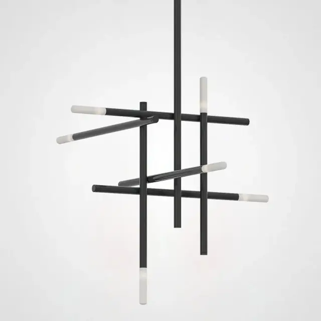 Люстра Imperium Loft 207812-26 TRAVERSE — черный