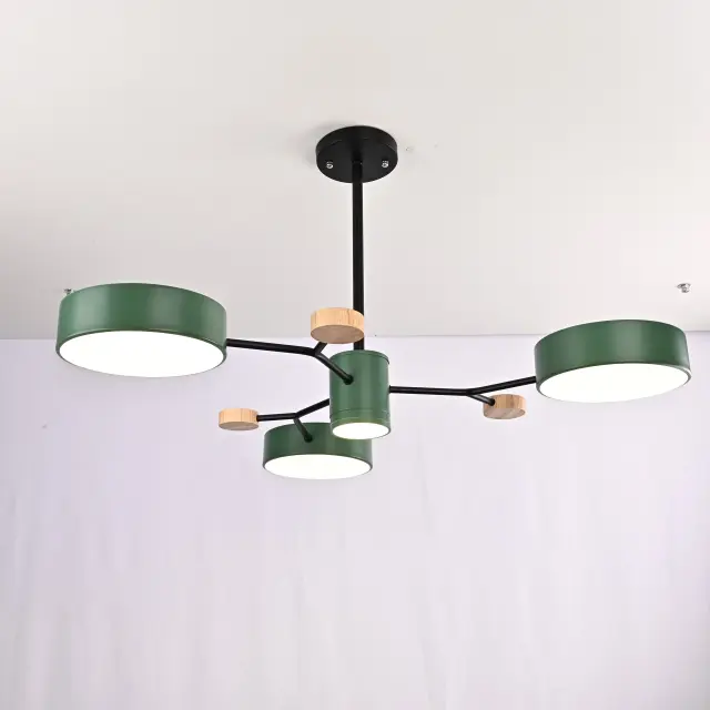 Люстра Imperium Loft 207855-26 MEADE — черный, ракурс 4