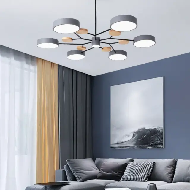 Люстра Imperium Loft 207859-26 MEADE — черный, ракурс 2