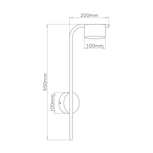 Бра Imperium Loft 208811-23 PATSY — латунь, ракурс 4