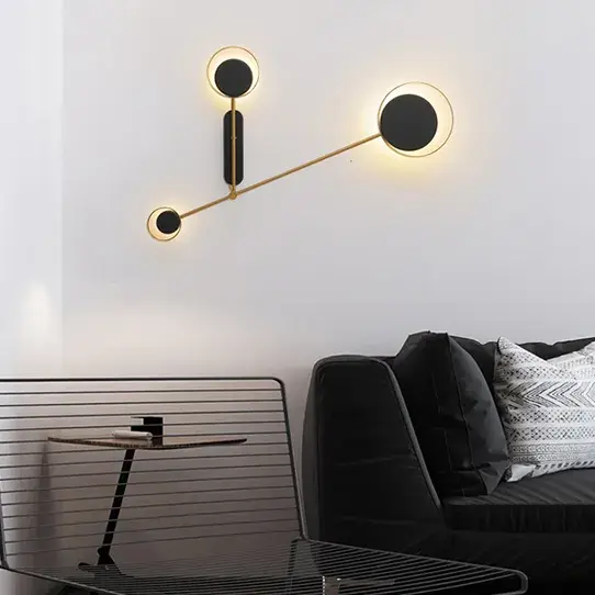 Бра Imperium Loft 211954-26 TINT TRIO — черный, ракурс 15