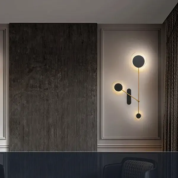 Бра Imperium Loft 211954-26 TINT TRIO — черный, ракурс 18