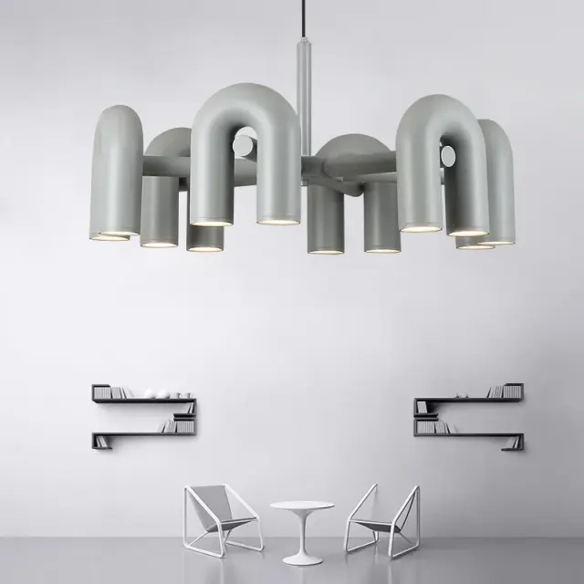 Люстра Imperium Loft 212351-23 FANNY — оранжевый, ракурс 29