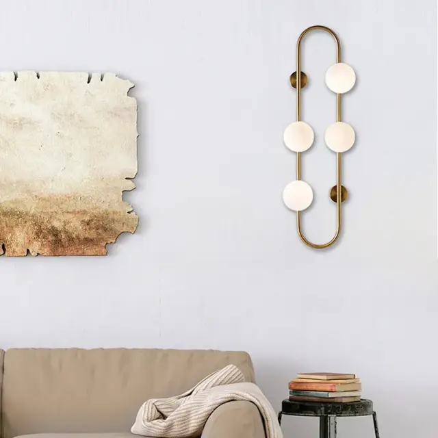 Бра Imperium Loft 213736-26 HOOP — золотой, ракурс 4