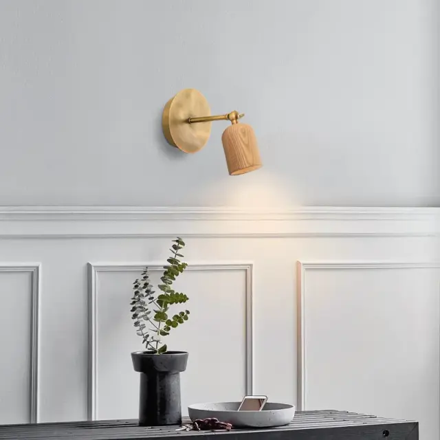 Бра Imperium Loft 219831-26 PORI — латунь, ракурс 3