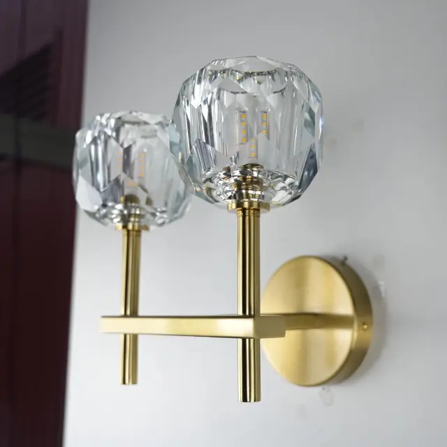 Бра Imperium Loft 73769-22 RH BOULE DE CRISTAL — бронза, ракурс 14