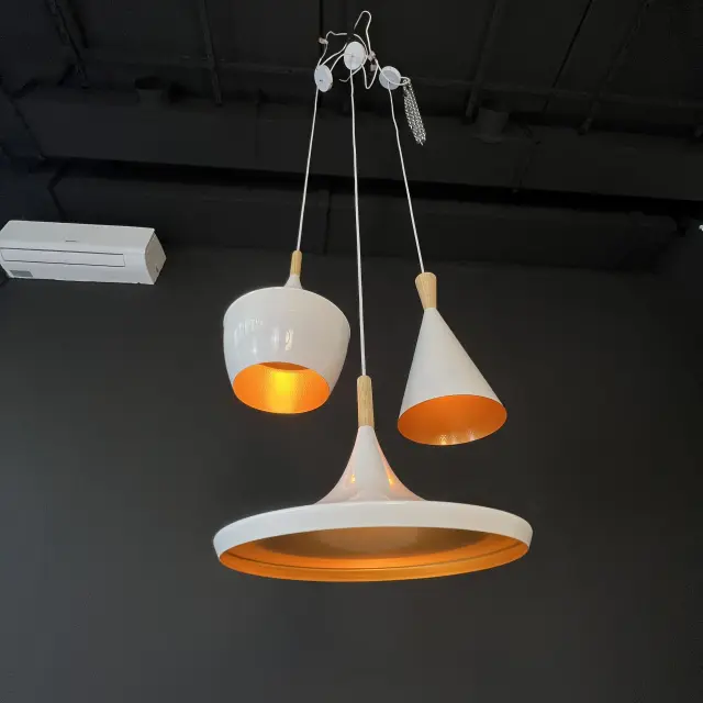 Светильник Imperium Loft 74577-22 DAIRY LIGHT BEAT — белый, ракурс 8