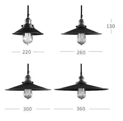 Светильник Imperium Loft 74714-22 CONE — черный, ракурс 2